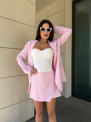 ROSE BLUSH SKORT SUIT
