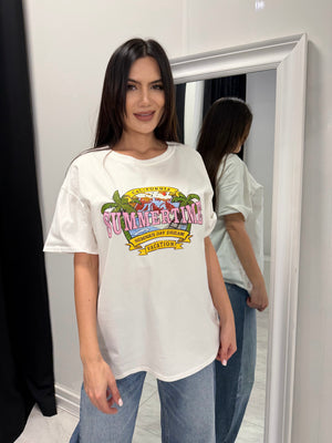 SUMMERTIME Oversized Tee