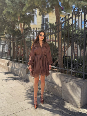 NOIR LACE DRESS