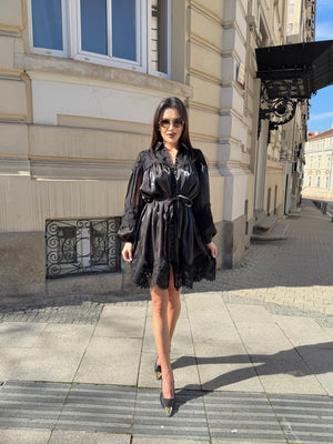 NOIR LACE DRESS
