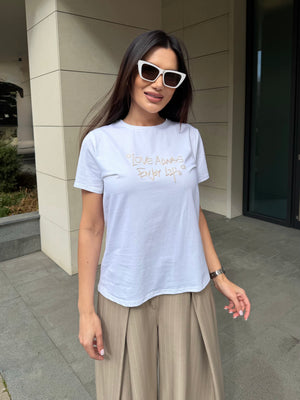 LOVE ALWAYS, ENJOY LIFE TEE