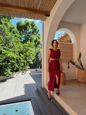 KIM GOLD DRESS