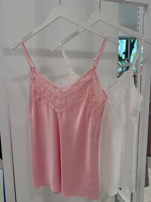 SATIN SWEATER Dentelle