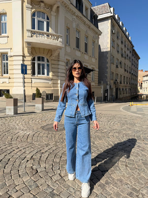 Denim Set – Jacket & Trousers