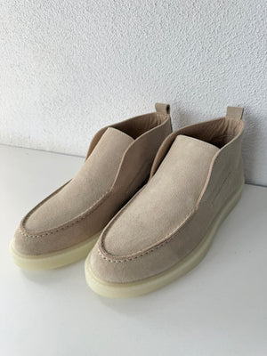 Desert Walk - Natural suede loafers