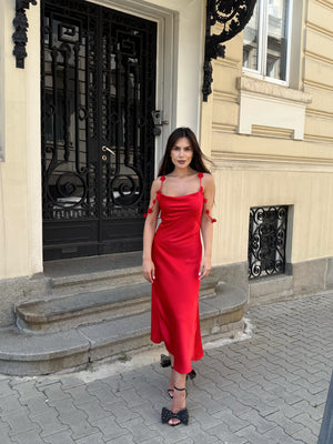 DRESS Roché Red