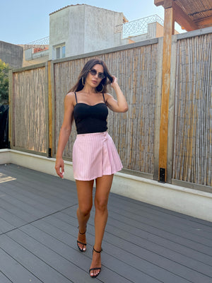 PINSTRIPE SKORT