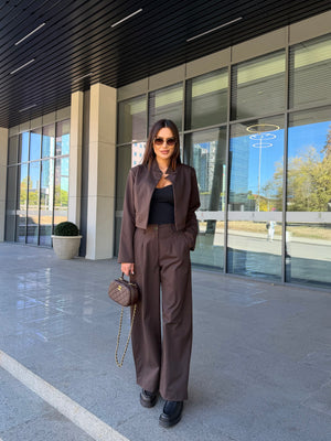 LONDON BARREL-LEG TROUSERS – barrel-leg trousers